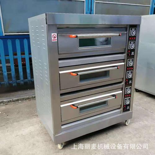 机械版三层六盘层式烤箱 商用电热食品烘炉的高效烘焙解决方案